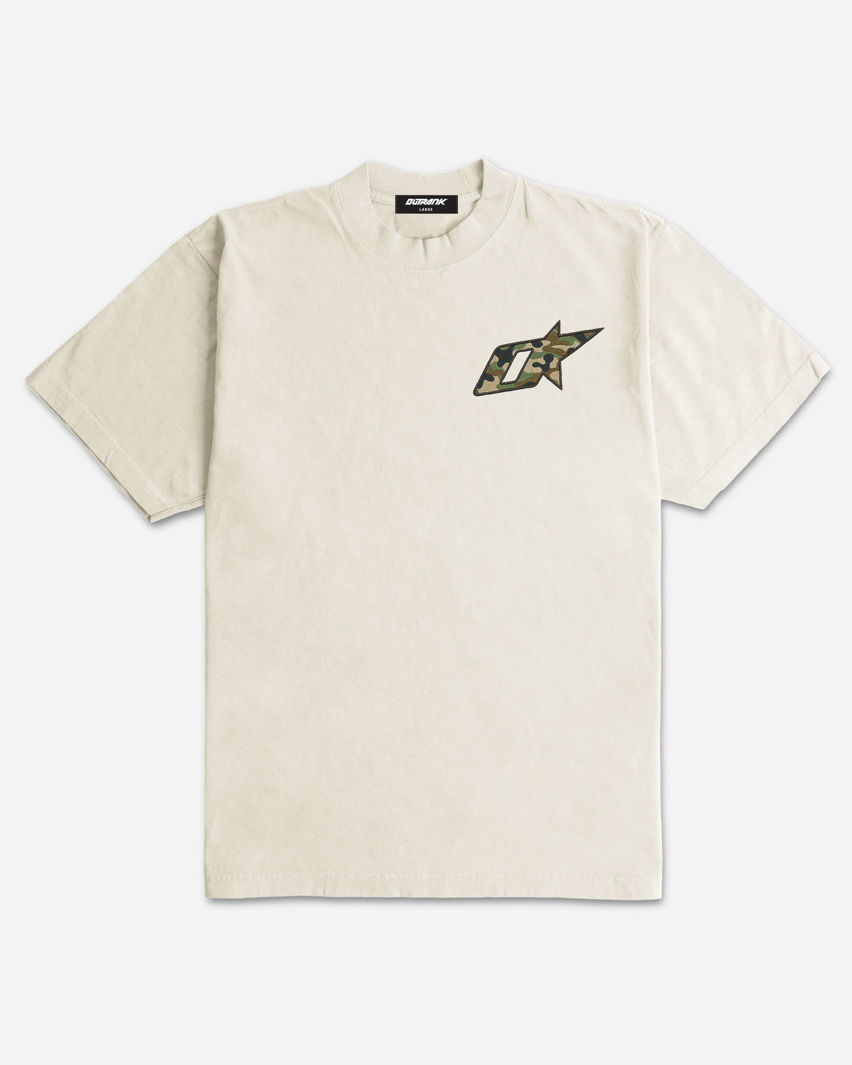 Camo O Star Embroidered Ultra Heavyweight T-shirt