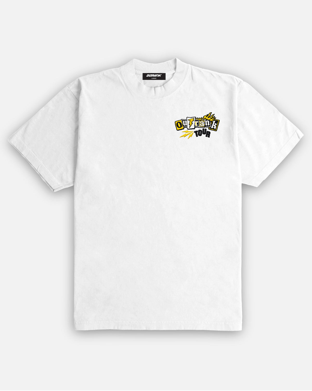 Outrank Tour Embroidered Ultra Heavyweight T-shirt
