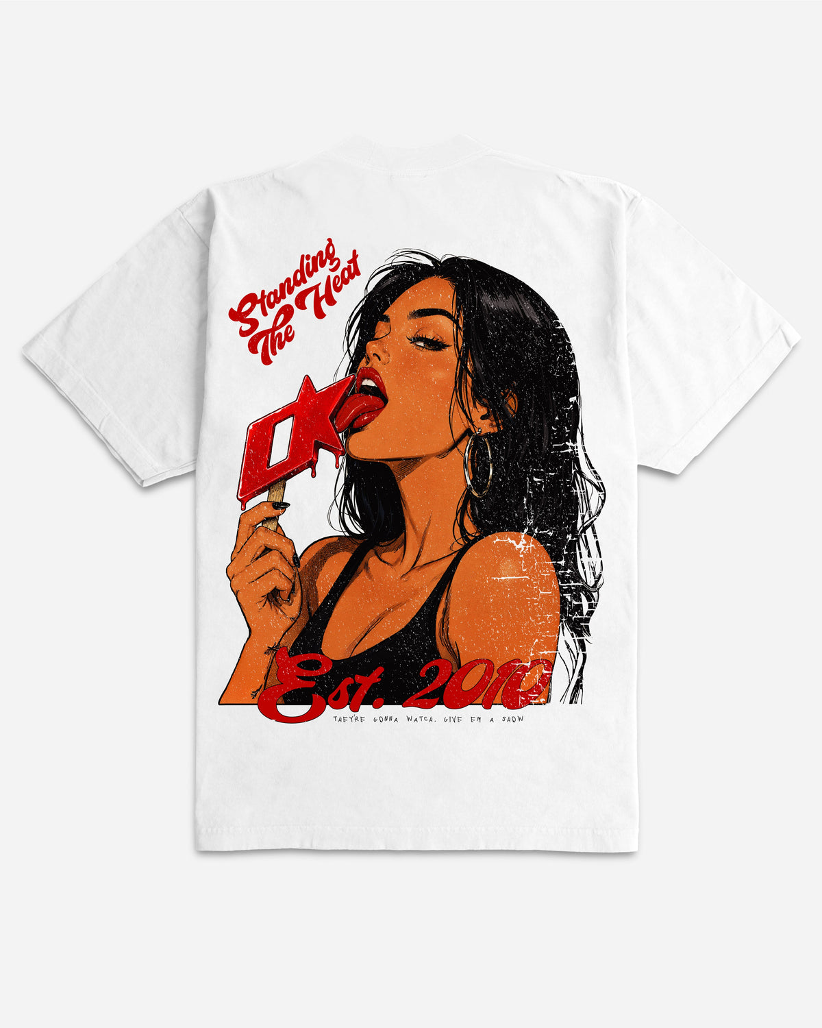 Standing The Heat Ultra Heavyweight T-shirt