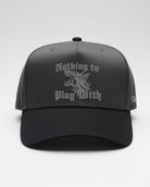 Nothing To Play With Embroidered Snapback