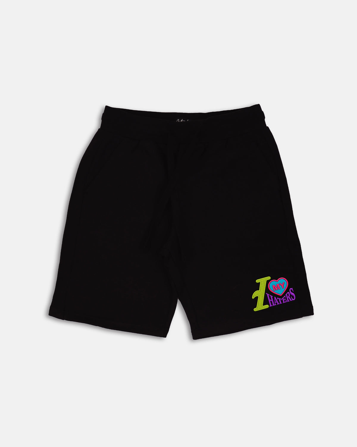 I Love My Haters Embroidered Short