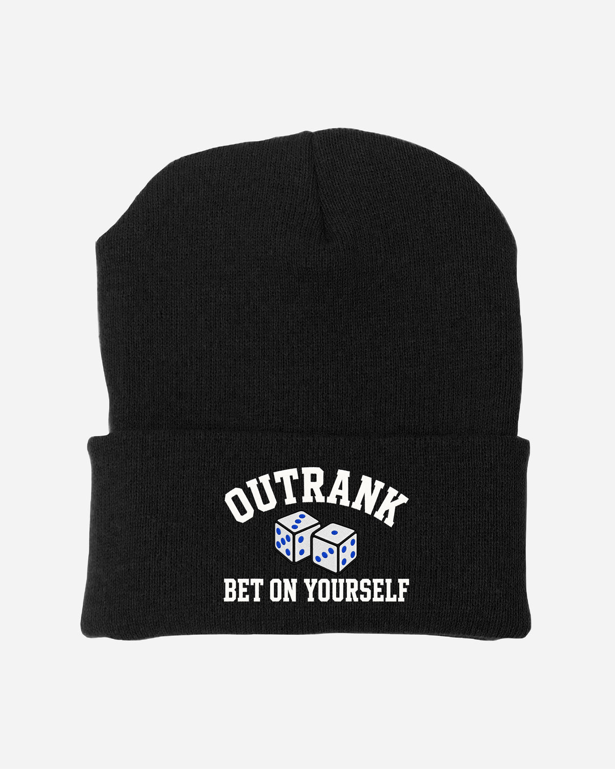 Bet On Yourself Embroidered Beanie