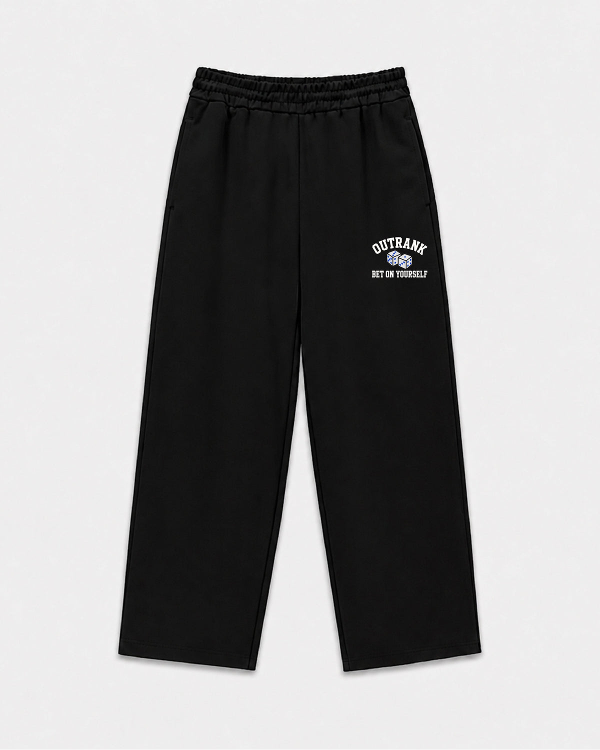 Bet On Yourself Embroidered Premium Joggers