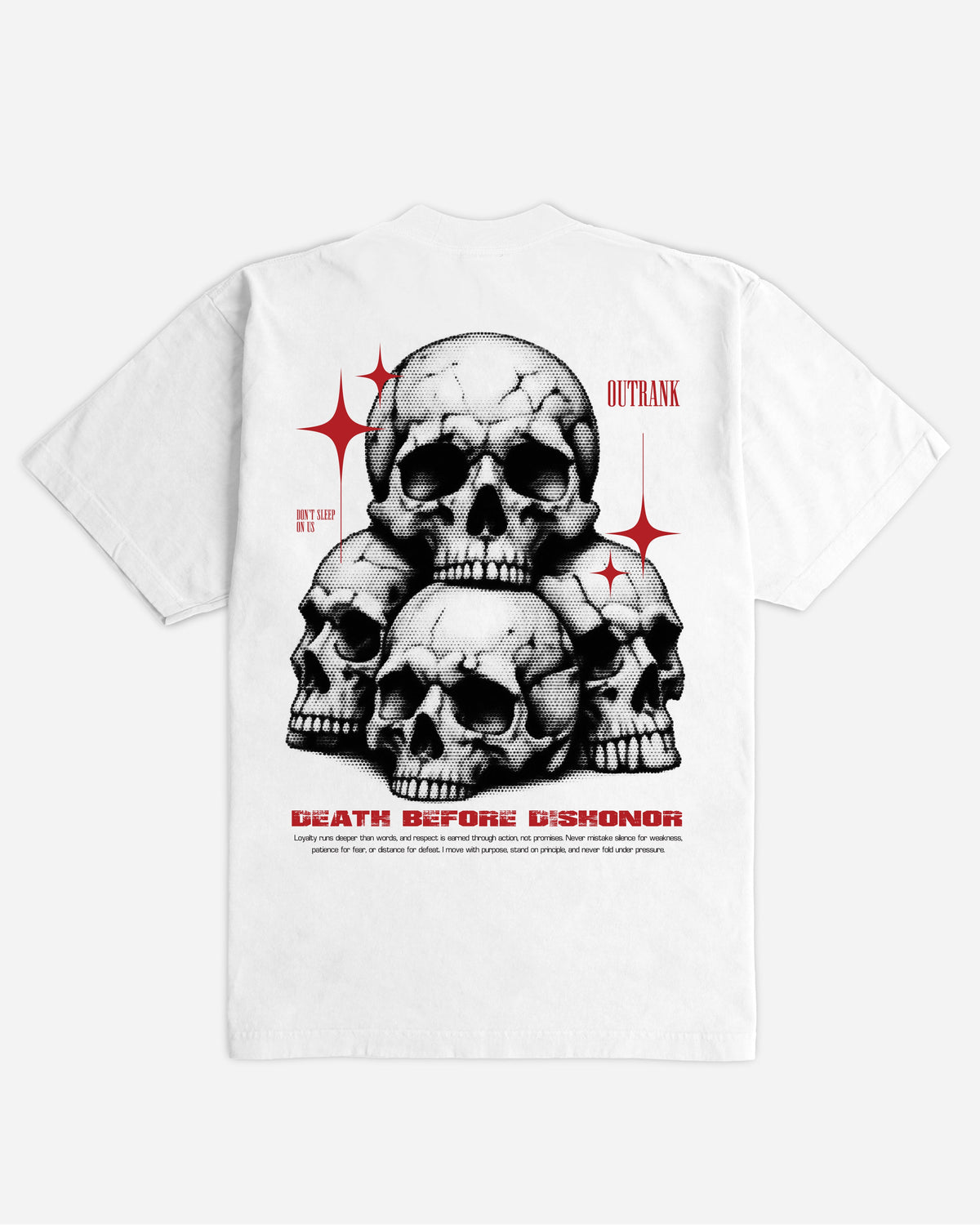 Death Before Dishonor Ultra Heavyweight T-Shirt