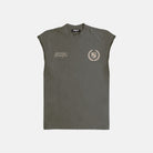Rich Baby Daddy Gang Crest Ultra Heavyweight Sleeveless - SHADOW