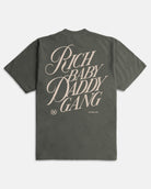Rich Baby Daddy Gang Premium Crest T-shirt- Shadow
