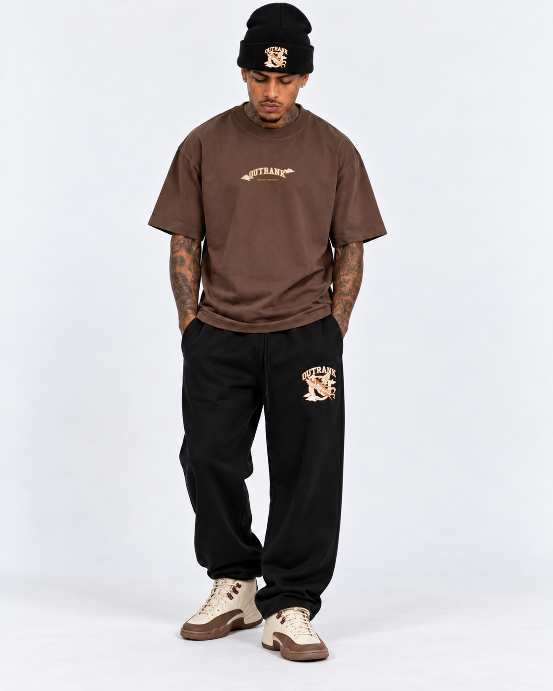 The Sky’s the Limit Embroidered Premium Joggers