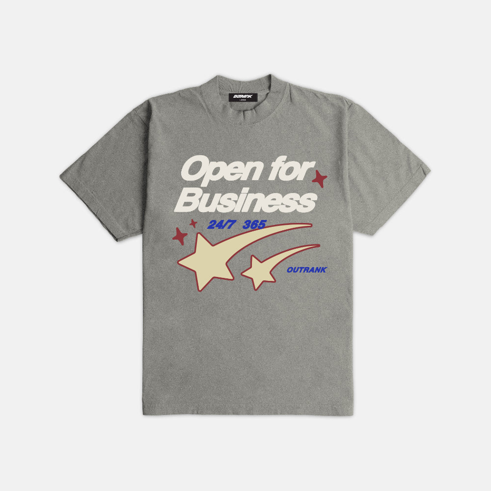 Open for Business Ultra Heavyweight T-shirt