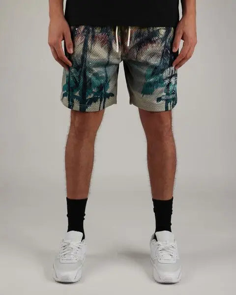 Our Own Wave "7 Mesh Shorts - Outrank