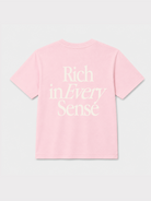 Born Rich Youth T-shirt - Soft Pink