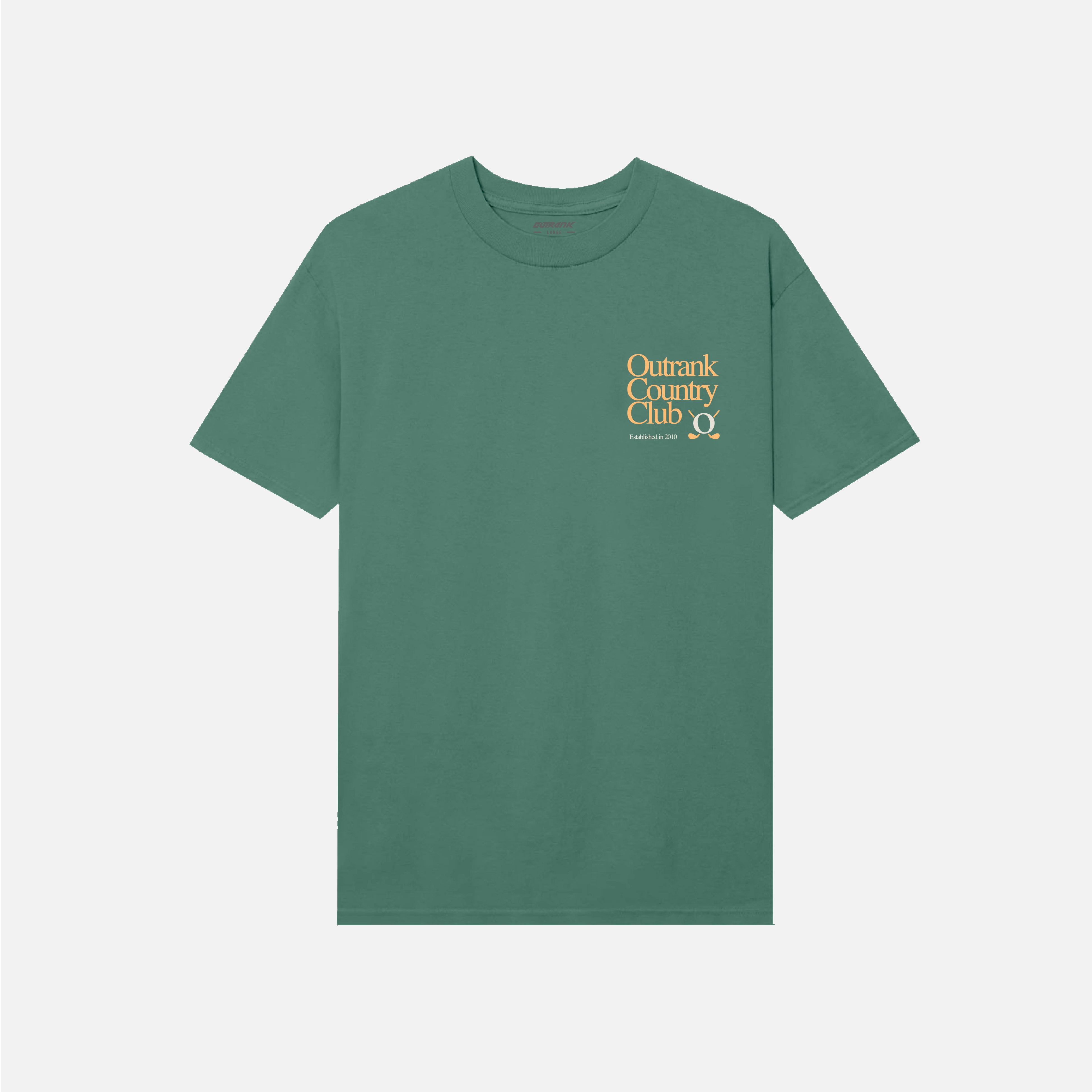 Outrank Country Golf Club - Jade T-Shirt