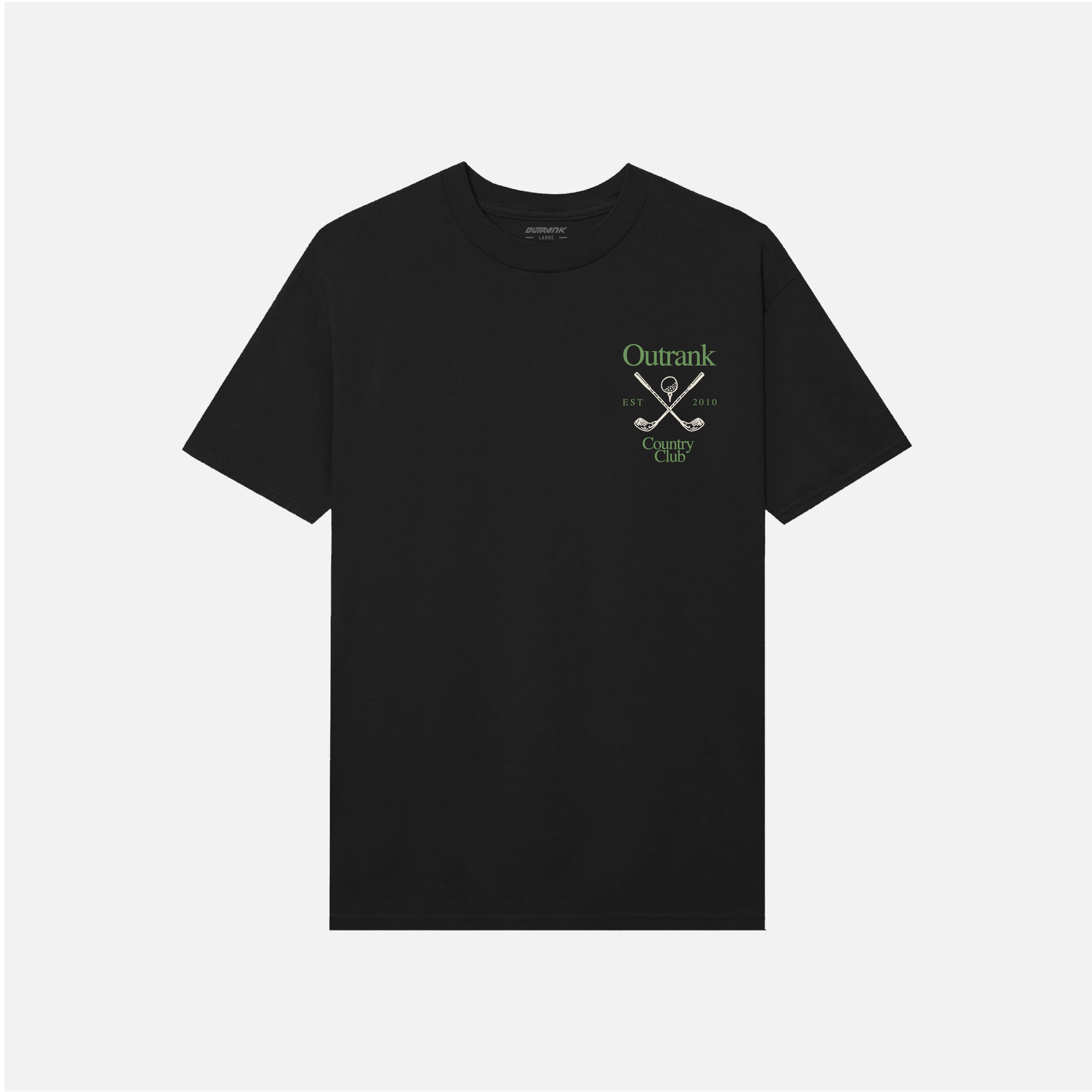 Outwork Everyone Golf - Black T-Shirt