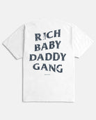 Rich Baby Daddy Gang Premium Oversized T-shirt 3.0- White
