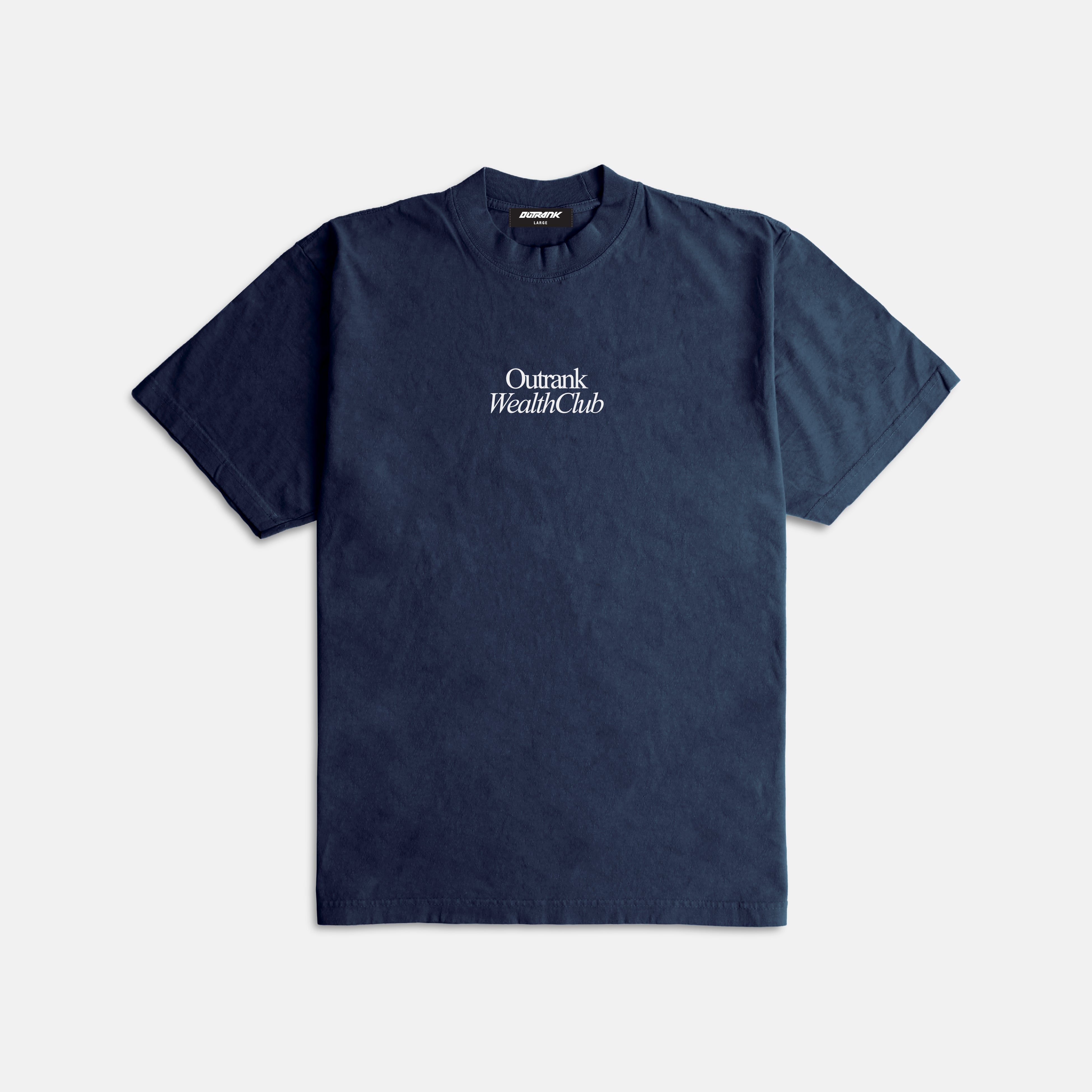 Networth Ultra Heavyweight T-shirt- Navy