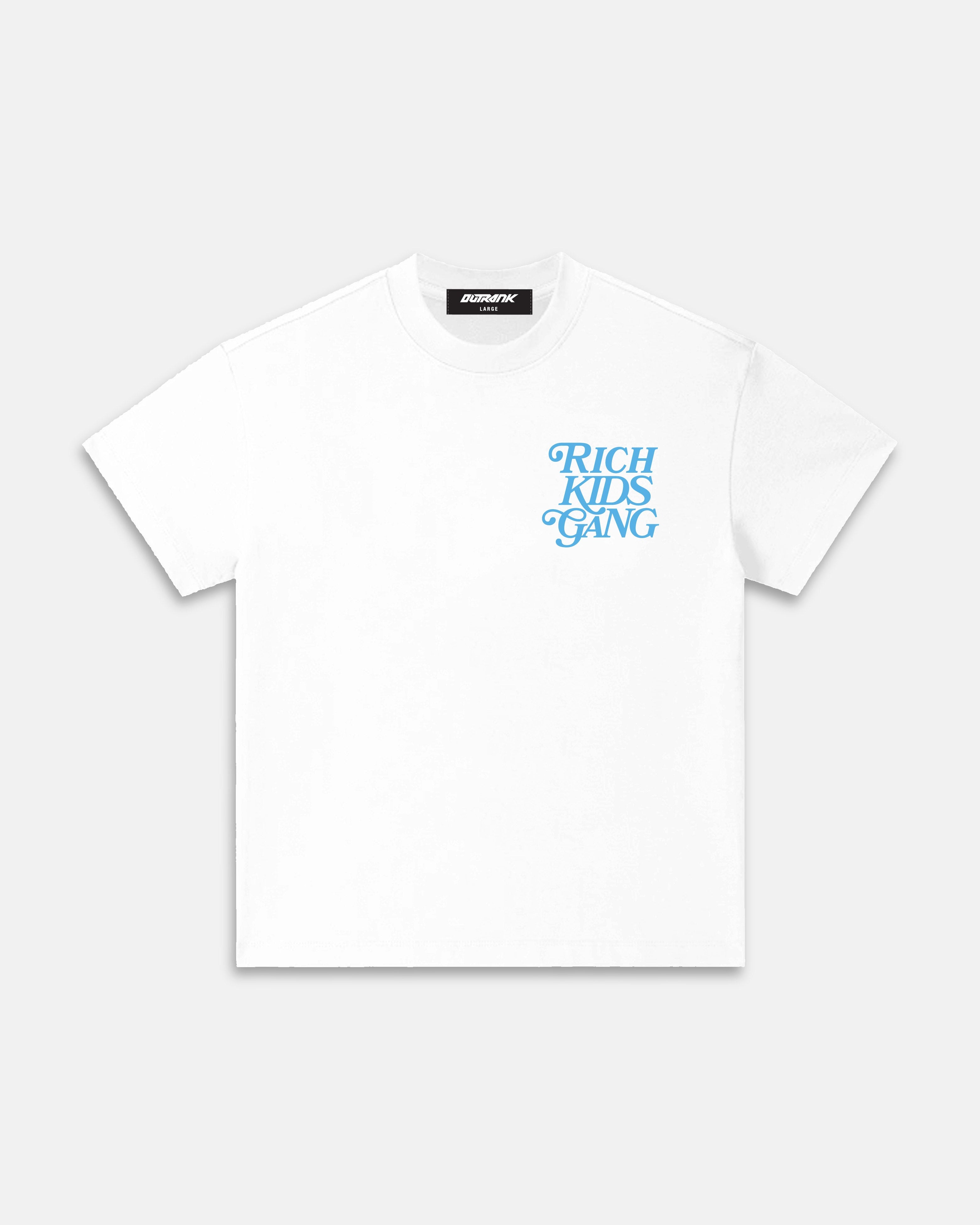 Rich Kids Gang Youth T-shirt  - White