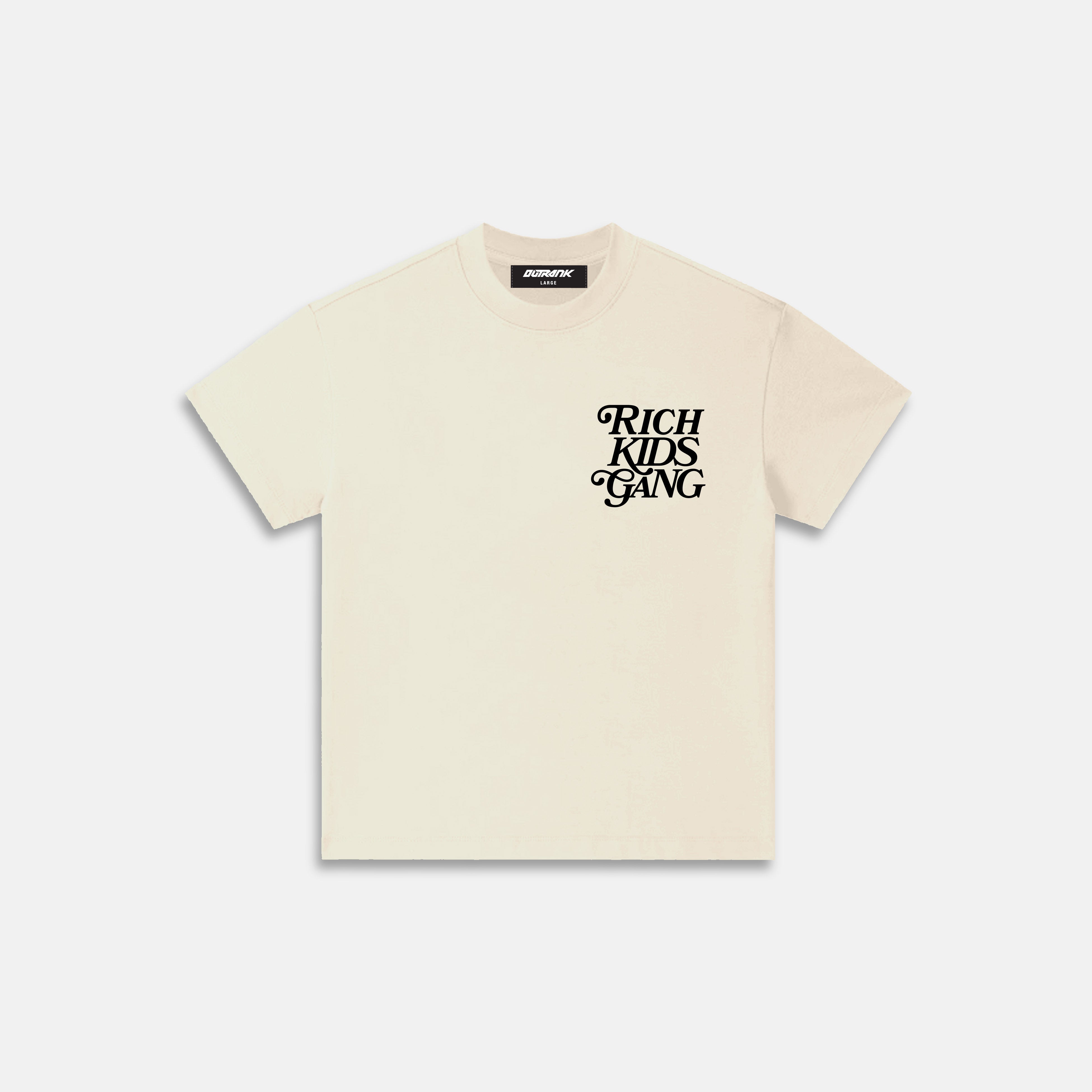 Rich Kids Gang Youth T-shirt  - Natural