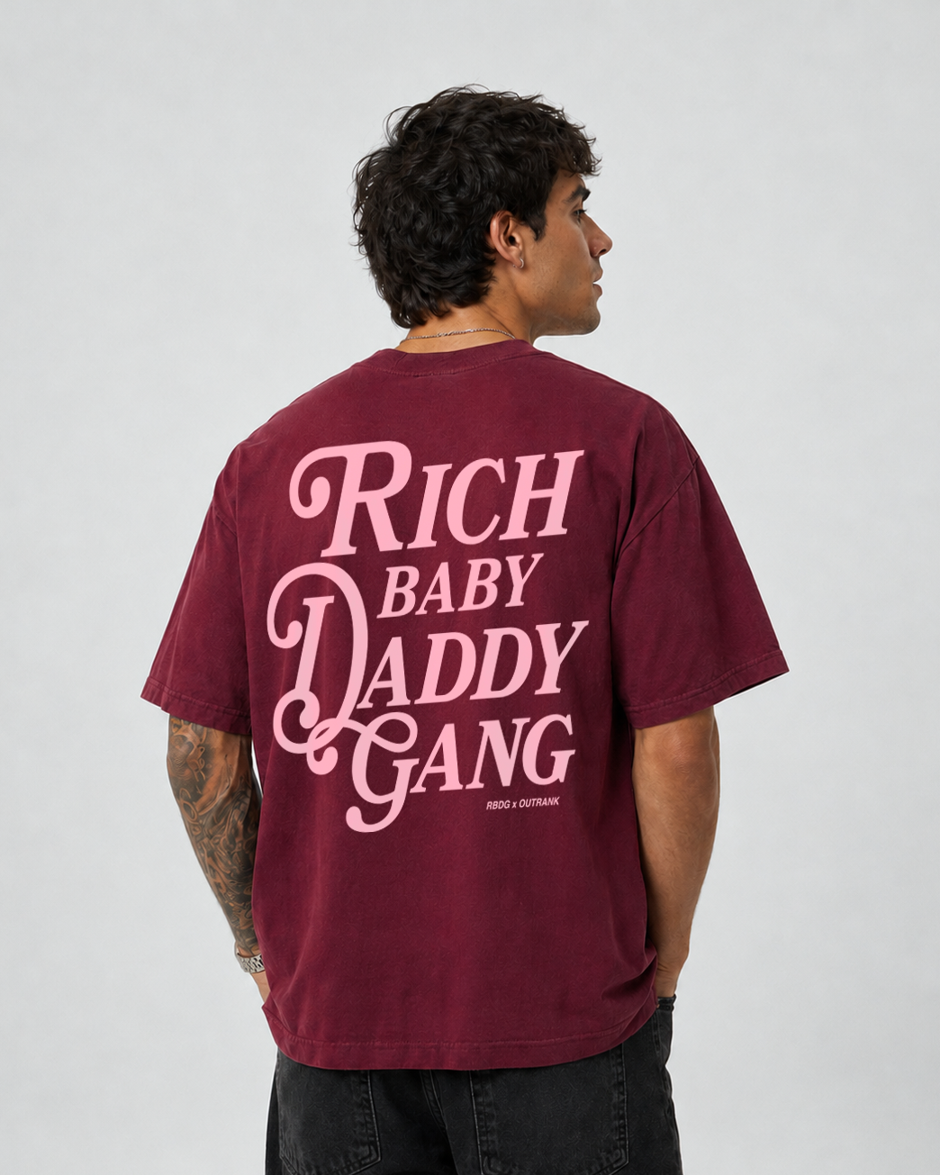 RBDG T-shirt 3.0- Burgundy
