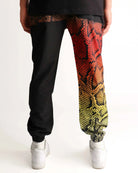 Rasta Snake Nylon Joggers