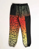 Rasta Snake Nylon Joggers