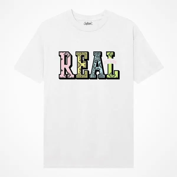 Real White T-Shirt - Outrank