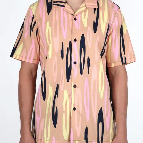 Savage Vibes Poly Camp Shirt - Outrank