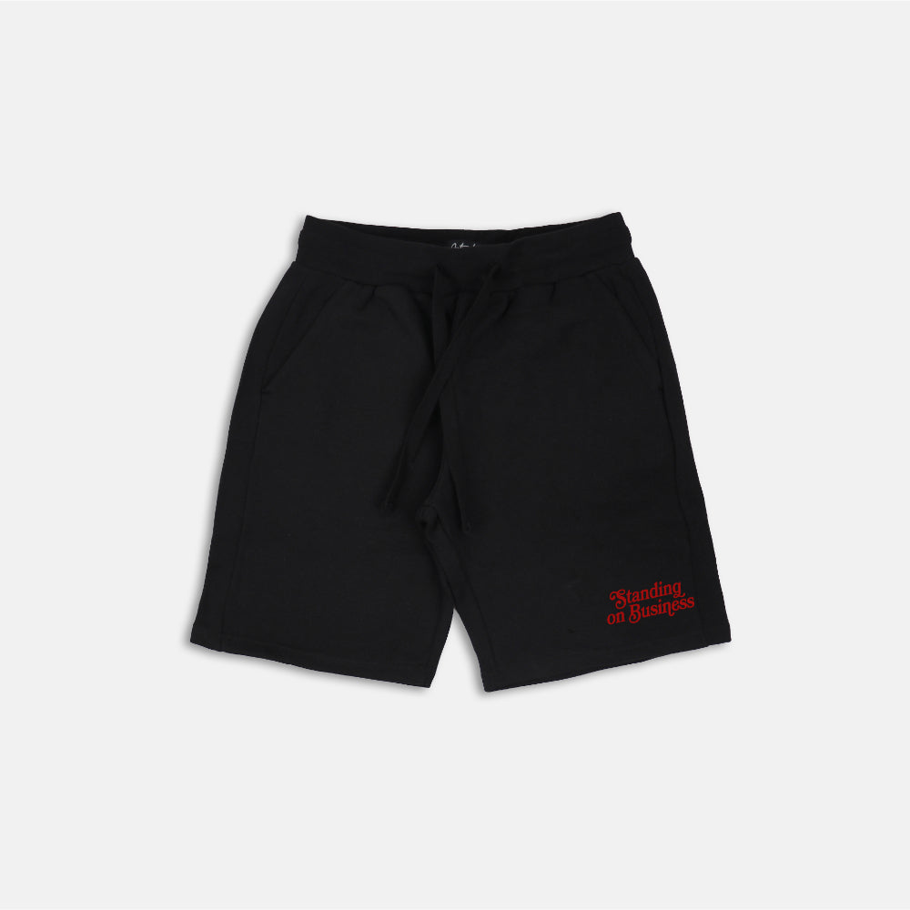 Standing On Business Embroidered Shorts
