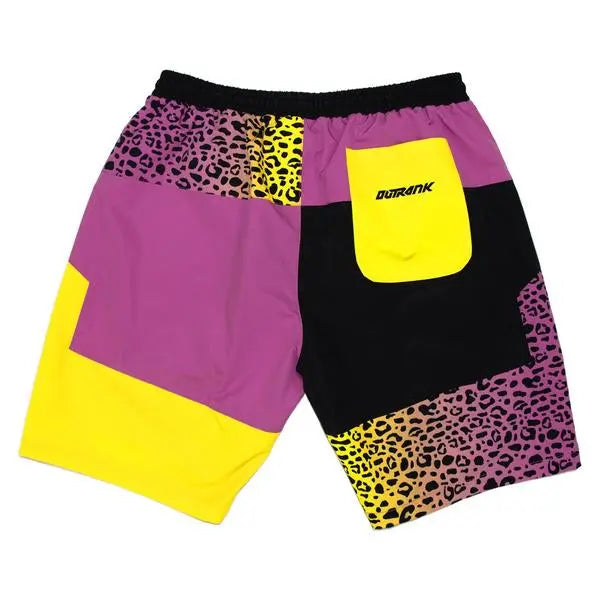 Tropic Cheetah 9" Inseam Nylon Shorts - Outrank