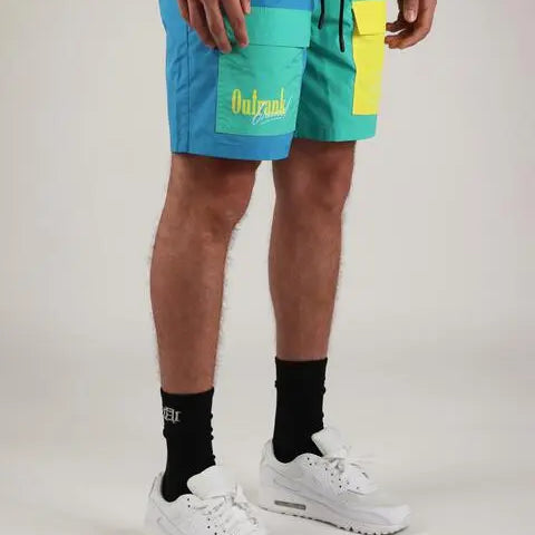 Unsinkable Color Blocked "7 Shorts - Outrank