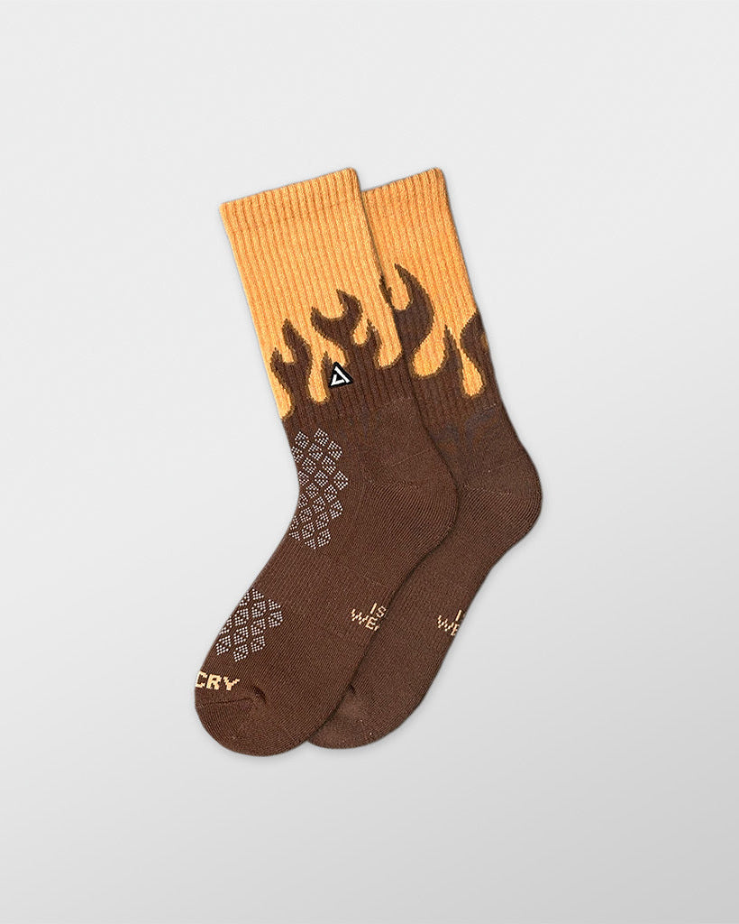 Flames - Oxide Brown