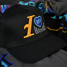 I Love My Haters Puff Embroidered Snapback II
