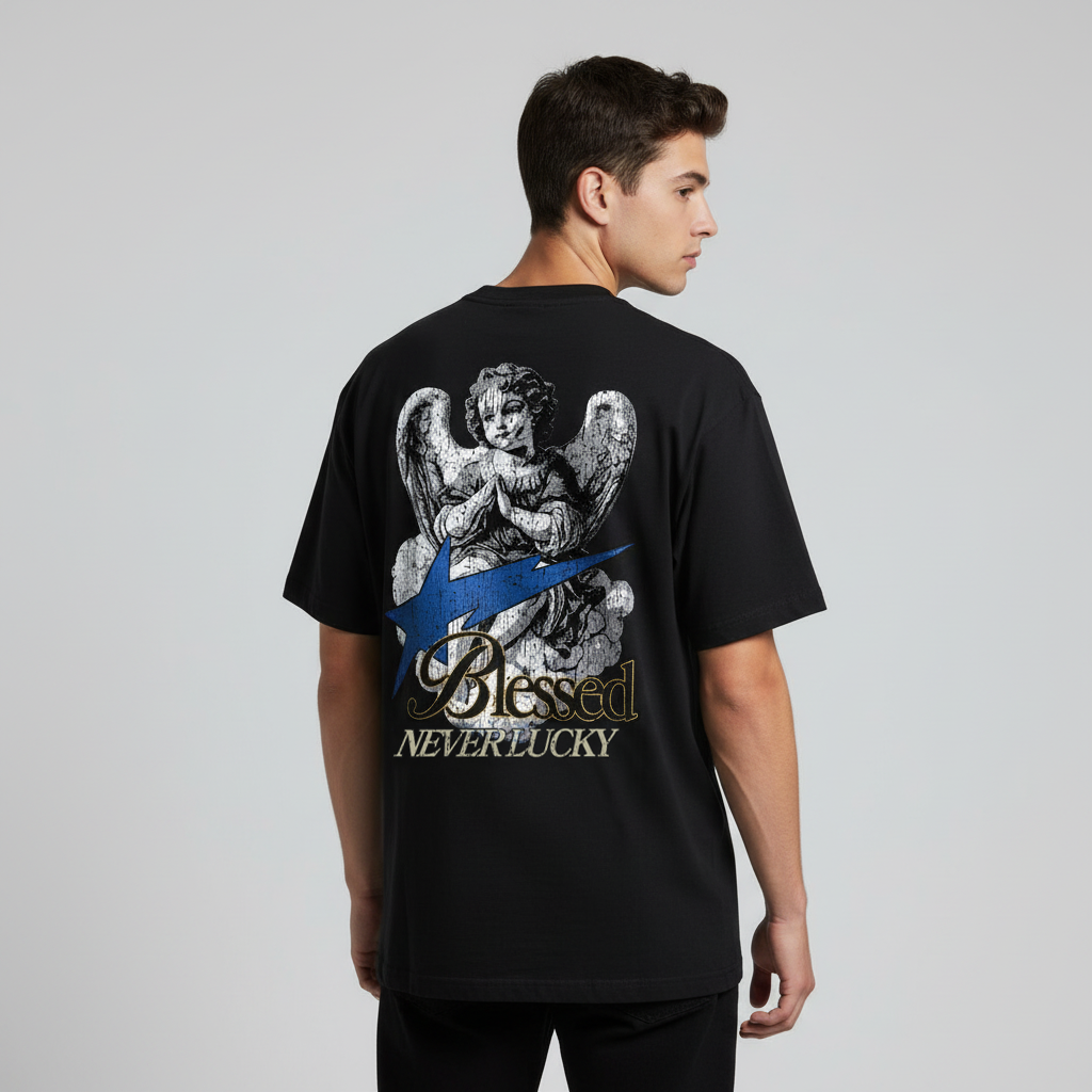 Blessed Never Lucky Ultra Heavyweight T-shirt