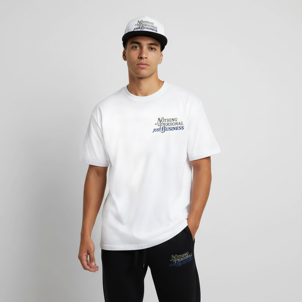 Nothing Personal Up Embroidered Joggers