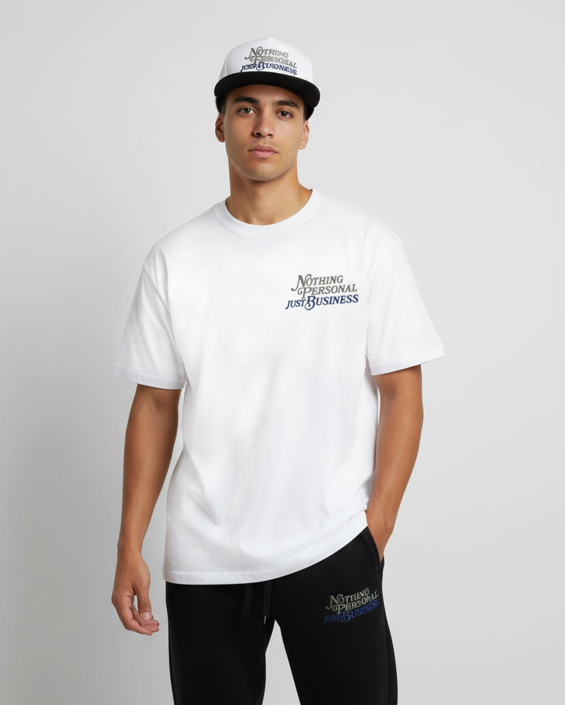 Nothing Personal Up Embroidered Joggers