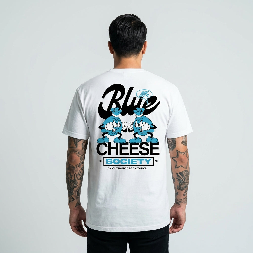 Blue Cheese Society T-Shirt - Outrank – Outrank Brand