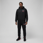 Sorry We Busy Embroidered Joggers