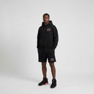 Sorry We Busy Embroidered Short