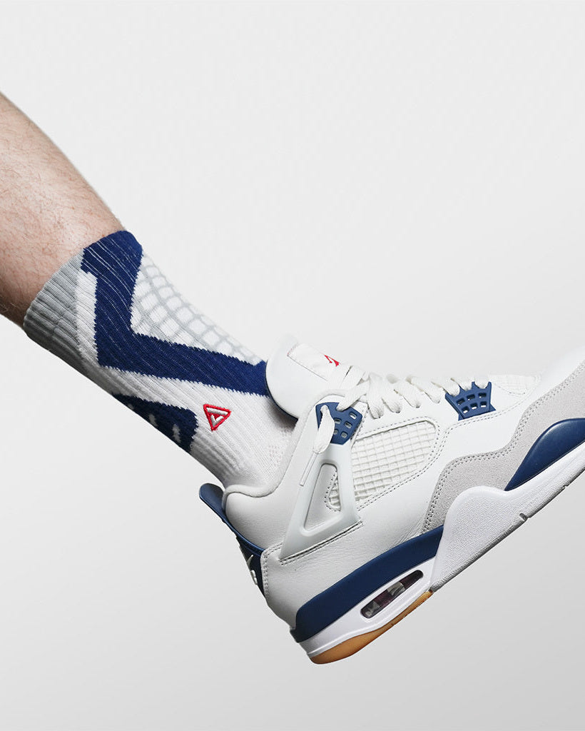 SNKR Socks - Navy SB IV