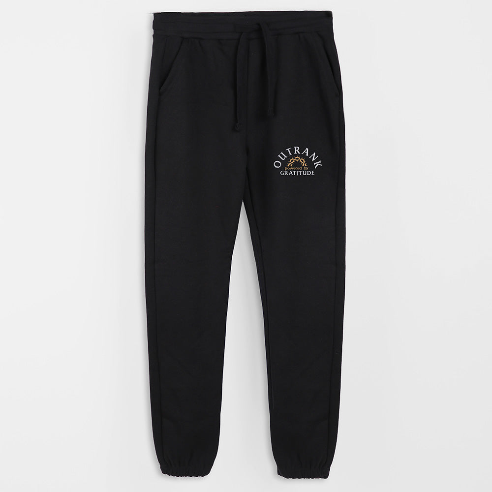 Affordable Streetwear | Paid In Full Embroidered Jogger | Outrank Brand