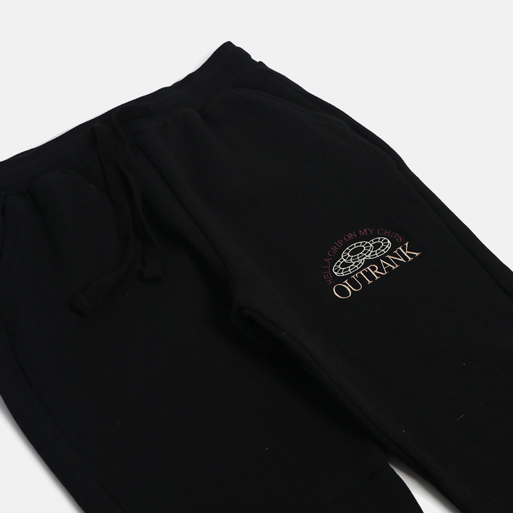 Hella Grip Embroidered Joggers - Outrank Brand