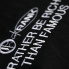 Rather Be Rich Embroidered 6" Nylon Shorts