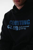 Membership Only Heavyweight Fleece Hoodie- Black - Outrank Brand