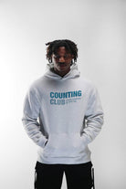 Membership Only Heavyweight Fleece Hoodie- White Heather