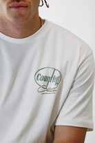 By Invite Only Heavyweight T-shirt- Vintage White