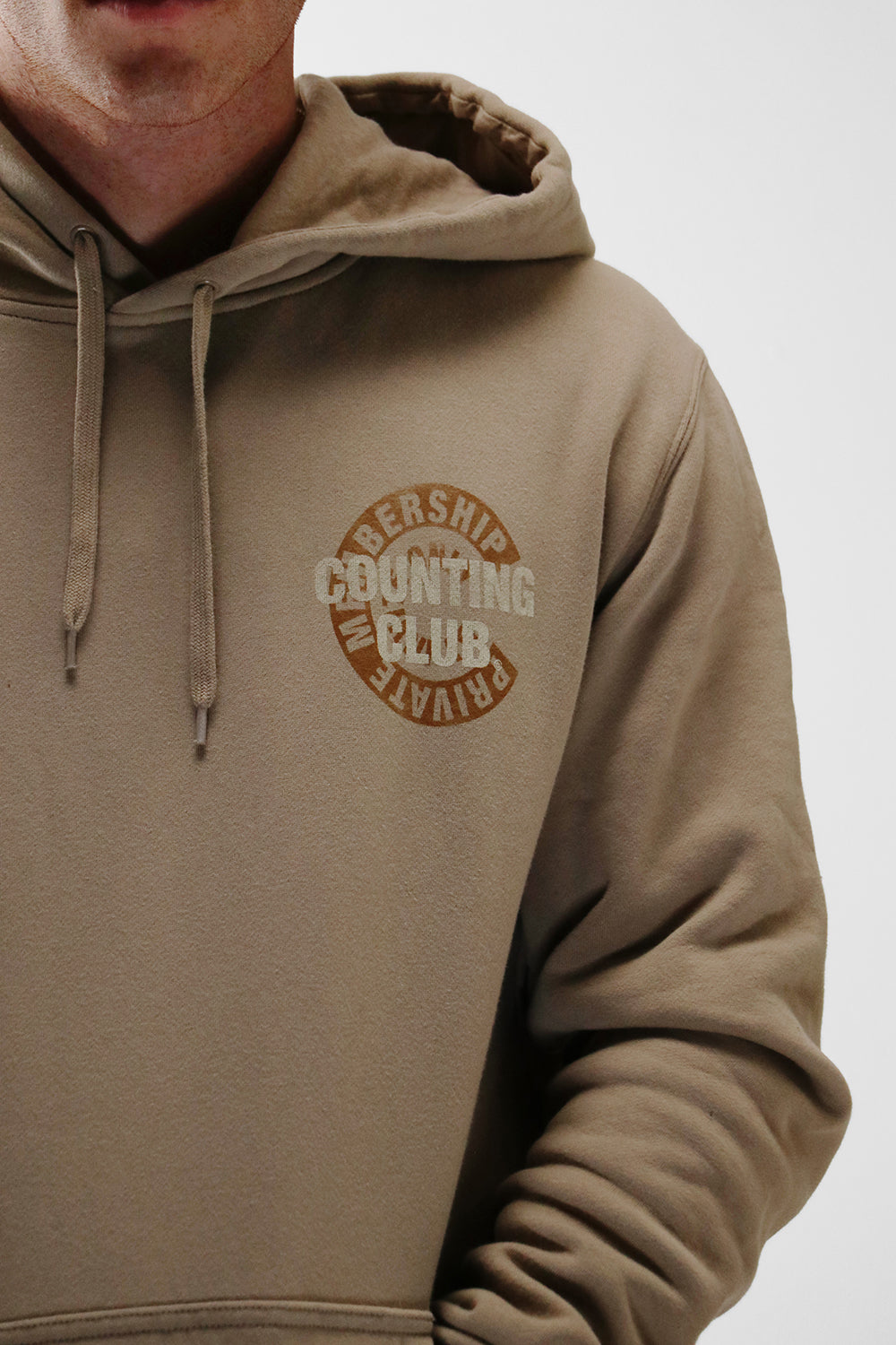 Private Membership Heavyweight Hoodie- Sand