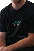 Counting Club Heavyweight T-shirt- Black