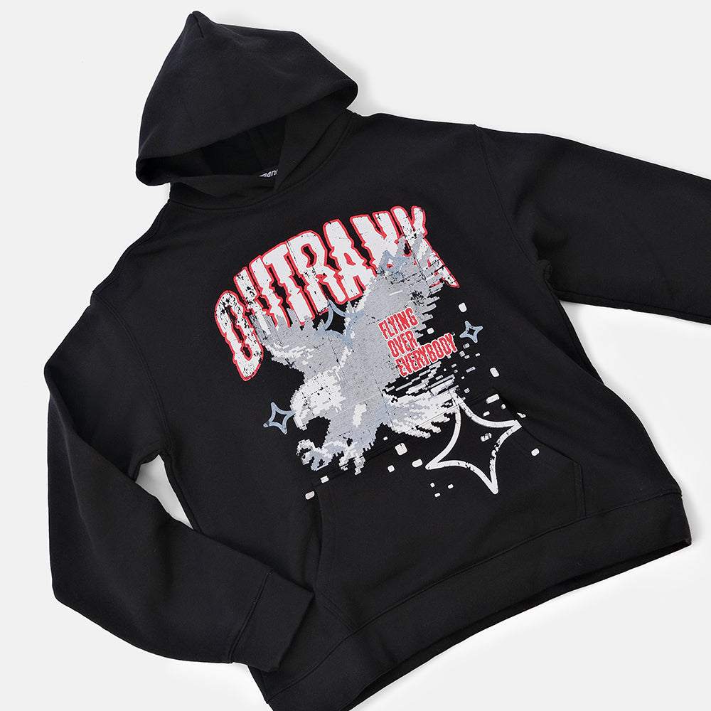 Flying Over Everybody Premium Hoodie - Outrank Brand