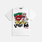 Money Loves Me Heavyweight T-shirt- White