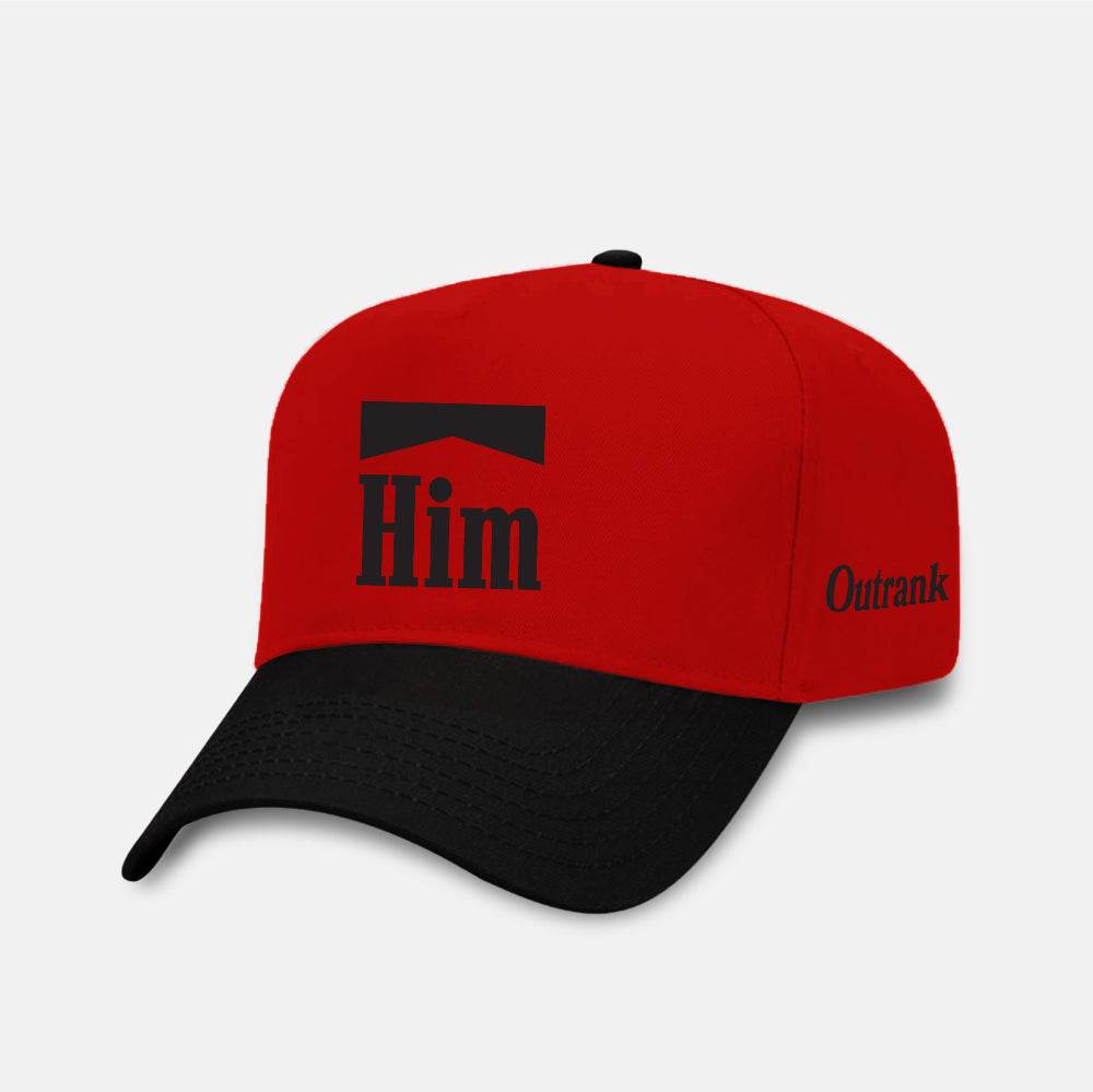 Him Puff Embroidered Snapback - Outrank Brand