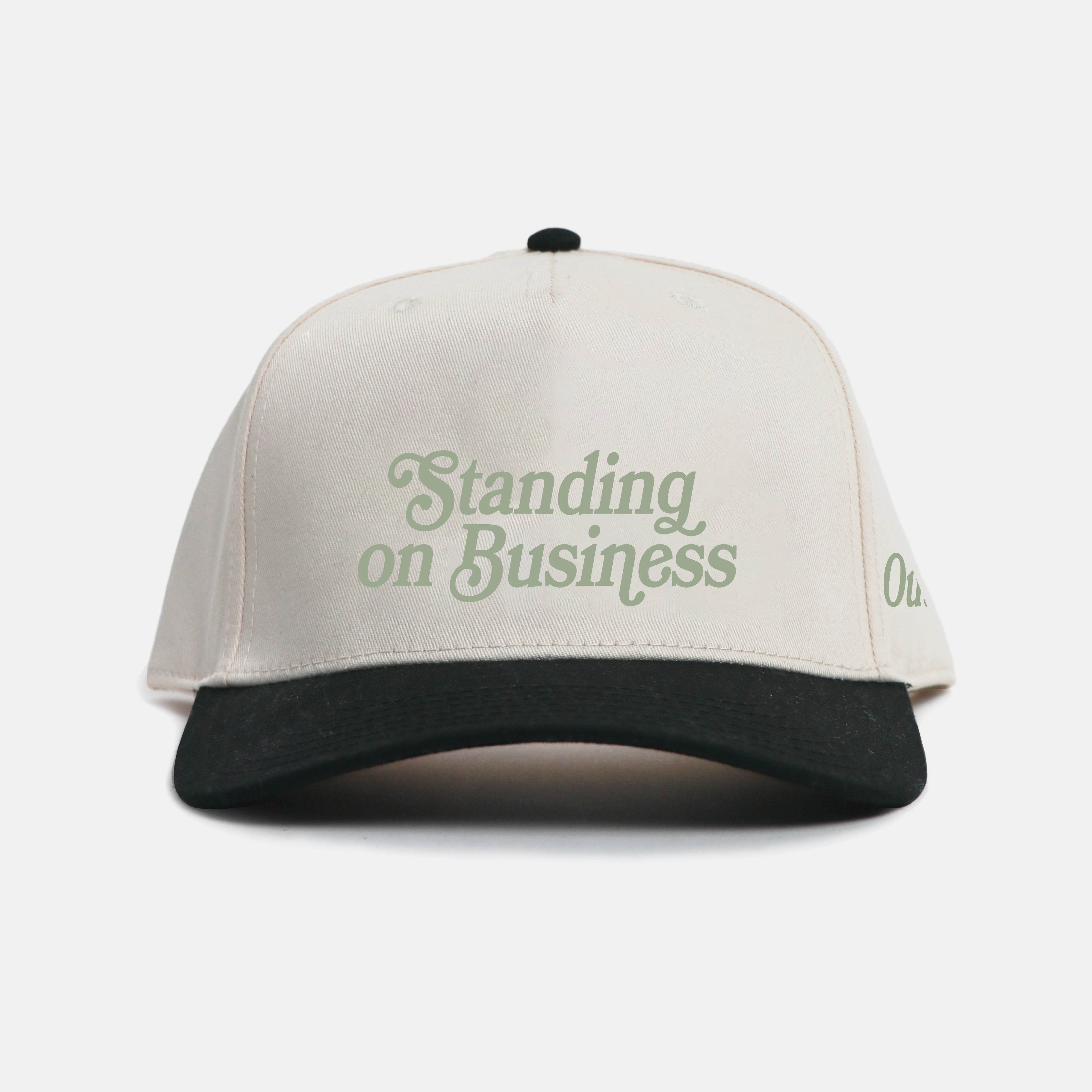 Standing On Business Embroidered Snapback