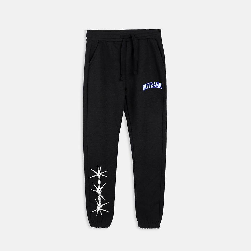Always Ready Embroidered and Printed Joggers